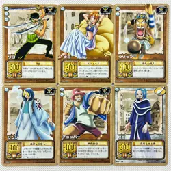 One Piece Cardgame Carddass EX Starter Kit 65 Cards Complete Bandai 2002 Japan - Image 5