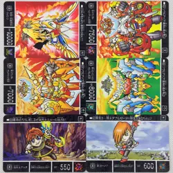 SD Gundam Gaiden Gaitoshin Senki II 44 Cards Complete Set Bandai 1996 Japan - Image 5