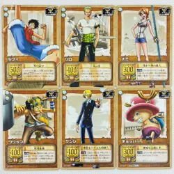 One Piece Cardgame EX Booster1 JS 43 Regular Cards Set Bandai 2003 Japan - Image 1