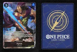 2023 One Piece Card Game: Kingdoms of Intrigue OP04 R (Alt Art) Kyros #OP04-082 - Image 3