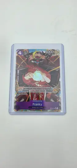 Franky OP09-072 ALT ART Emperors in the New World One Piece Card Game English NM - Image 1