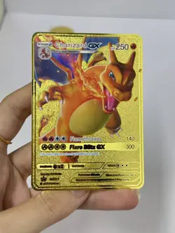 Charizard GX HP250 Metal Card-Collectible Gift Display. - Image 2