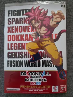 Bandai Namco Dragon Ball Battle Hour 2026 Premium Card Collection 8 Energy Mark… - Image 1