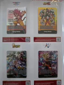 Bandai Namco Dragon Ball Battle Hour 2026 Premium Card Collection 8 Energy Mark… - Image 3
