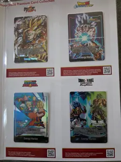 Bandai Namco Dragon Ball Battle Hour 2026 Premium Card Collection 8 Energy Mark… - Image 5