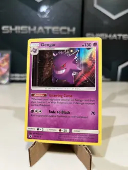 Pokemon Gengar Holo Rare TCG Card Crimson Invasion 38/111 - Image 1