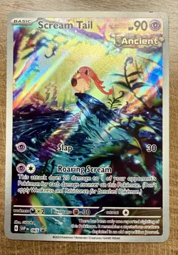 Pokemon Scream Tail - Promo SV: Scarlet & Violet Promo Cards 065 NM Condition - Image 1