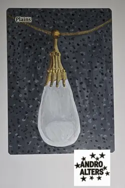 Mox Pearl Style Art Playtest Card Altered Hand Painted MTG Magic The Gathering - Image 1