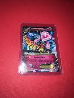 Pokemon TCG Mega Diancie EX XY44 Holo Promo Card - Image 1