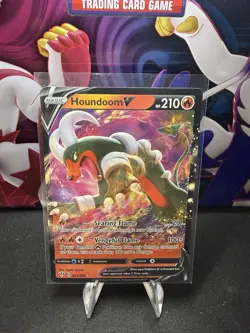 Houndoom V 021/189 Ultra Rare NM Darkness Ablaze Pokemon Card - Image 1
