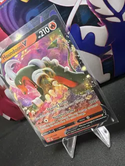 Houndoom V 021/189 Ultra Rare NM Darkness Ablaze Pokemon Card - Image 3