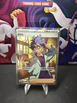 Jacq 236/198 Full Art Trainer NM Scarlet & Violet Pokemon Card - Image 1