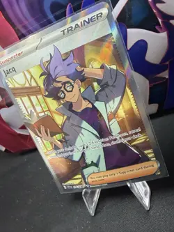 Jacq 236/198 Full Art Trainer NM Scarlet & Violet Pokemon Card - Image 5