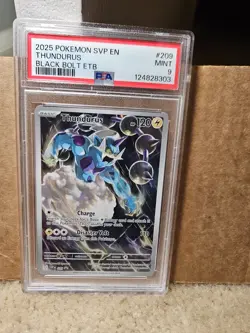 Pokemon Thundurus Promo Holo SV Scarlet & Violet 209 2025 Basic Card - Image 1