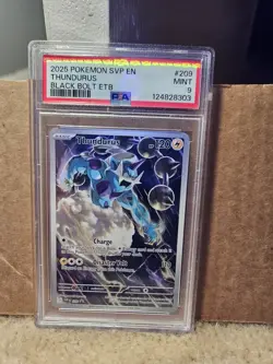 Pokemon Thundurus Promo Holo SV Scarlet & Violet 209 2025 Basic Card - Image 4
