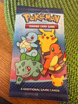 McDonalds Happy Meal Pack 25th Pokemon Anniversary 2021 Pokemon Cards - Image 1