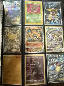 Pokemon TCG Card Lot Pikachu Charizard Mewtwo Gengar Eevee Binder Foil - Image 1