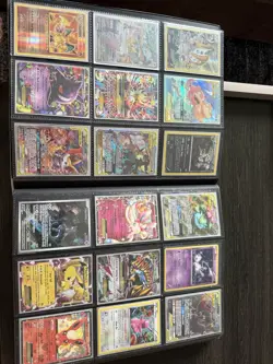 Pokemon TCG Card Lot Pikachu Charizard Mewtwo Gengar Eevee Binder Foil - Image 5