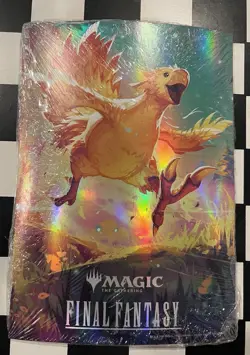 Sealed Magic the Gathering Final Fantasy Golden Chocobo 5 x 7 Foil Promo Posters - Image 1