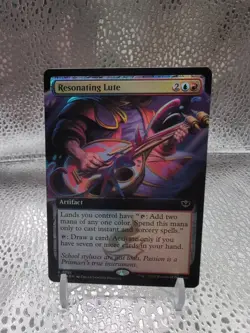 Resonating Lute (Extended Art) Secrets of Strixhaven Foil - Image 1