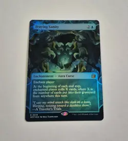 Fraying Sanity Foil LP Wilds of Eldraine Enchanting Tales MTG - Image 1