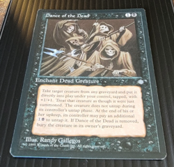 MTG Magic The Gathering - Dance of the Dead - Ice Age LP (Lightly Played) - Image 2