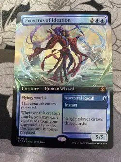 Emeritus of Ideation #45 (Foil) (NM) Secrets of Strixhaven SOS Magic MTG - Image 1
