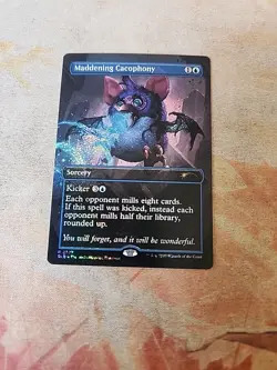 Maddening Cacophony Confetti Foil Secret Lair MTG NM - Image 1