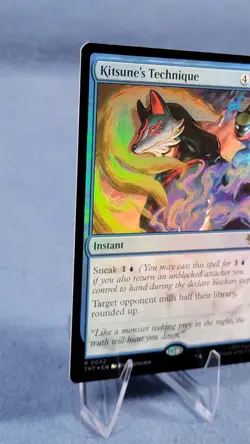 MTG Kitsune's Technique (42/343) Teenage Mutant Ninja Turtles Nm FOIL - Image 5