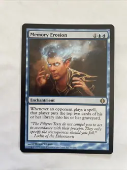 MTG Memory Erosion x1 NM ~Shards of Alara (Magic the Gathering)*Free Shipping* - Image 1