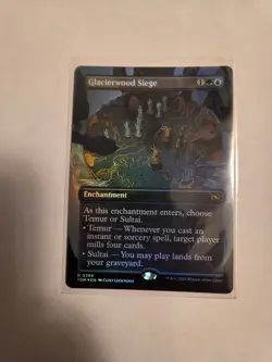 Glacierwood Siege (Borderless) Tarkir: Dragonstorm Foil #386 MTG - Image 1