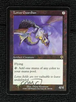 Lotus Guardian Foil Magic: Invasion #305 2000 - Image 1
