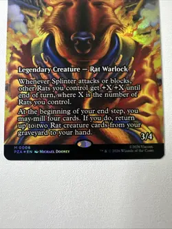 Splinter of the Shadows - Ashcoat of the Shadow Swarm (Borderless) Teenage... - Image 4