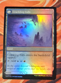 Sink Into Stupor Crackling Falls - MH3 Foil Misprint - Magic The Gathering - Image 2