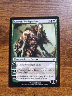 Garruk Wildspeaker: Lorwyn: Magic the Gathering: Never Played - Image 1
