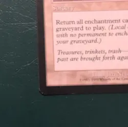 Wizards of the Coast Replenish MTG Urza's Destiny White Sorcery Rare Jim Nelson - Image 4