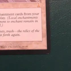 Wizards of the Coast Replenish MTG Urza's Destiny White Sorcery Rare Jim Nelson - Image 5