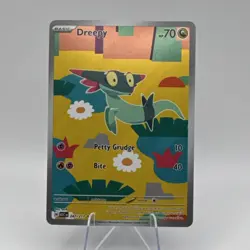 Pokemon TCG Dreepy 247/217 Scarlet & Violet Illustration Rare Foil English - Image 1