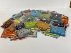 Pokemon Cards Lot 100 Cards + 10 Holo Rare Japanese Bulk Set Used - Image 1