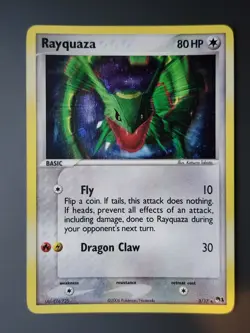 Rayquaza 003/017 Vintage Pokemon TCG 2006 POP Series 1 Holo - Image 2
