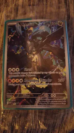 Pokemon TCG N's Zekrom #031 MEP Holo Promo Sealed Pack - Image 1