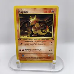 Magmar 39/62 1st Edition Fossil LP Uncommon WOTC Pokemon TCG Vintage Single - Image 1