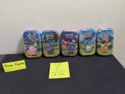 LOT OF 5 SEALED ✅ Pokemon TCG Ascended Heroes MINI TINS Brand New READY TO SHIP - Image 1