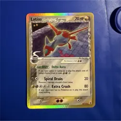Pokemon Latias 8/113 Delta Species Holo 70 HP Rare English Pokemon TCG - Image 1