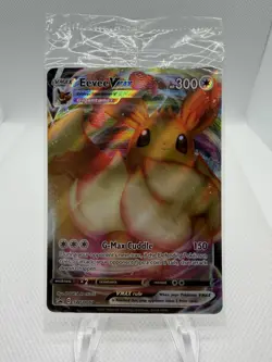 SEALED Eevee VMAX SWSH087 Black Star Promo Full Art Holo Pokemon TCG 2021 NM-M - Image 1