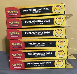 2026 TCG Pokemon Day Collection Box 30th Promo - Factory Sealed - Lot of 6 - Image 5