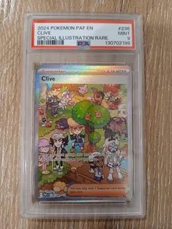 Pokemon Clive Special Illustration Paldean Fates 236/091 PSA 9 - Image 1
