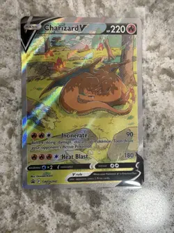 Pokemon TCG Charizard V SWSH260 Sword & Shield Promo Full Art Holo English - Image 1
