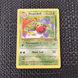 Pokemon TCG Weepinbell Jungle 48/64 Regular Unlimited Uncommon - Image 1