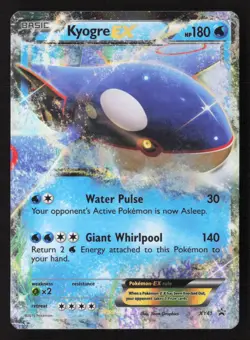 Kyogre EX Promo Holofoil PR XY41 LP Pokemon TCG - Image 1